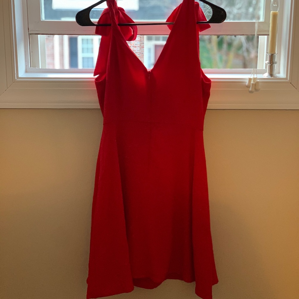 Red altar’d state formal dress